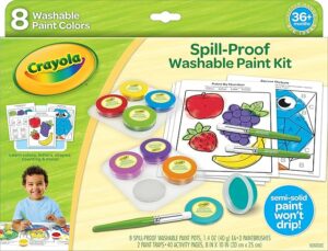 Crayola Spill Proof Paint Set Kit