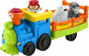 Fisher-Price Train Choo-Choo Zoo with Music Sounds Toy