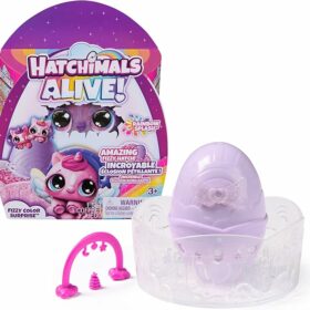 Hatchimals Alive Rainbow Splash Fizzy Color Surprise Toy