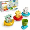 LEGO DUPLO Bath Time Fun Floating Animal Train Bathtub Water Toy