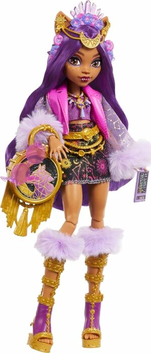 Monster High Monster Fest Doll Clawdeen Wolf with Glam Outfit