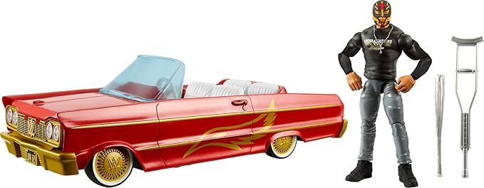 Mattel WWE Action Figure & Toy Vehicle Set