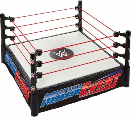 Mattel WWE Superstar Ring with Labels Main Event & RAW
