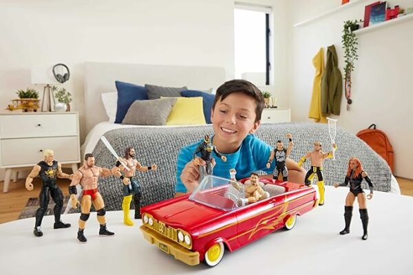 Mattel WWE Action Figure & Toy Vehicle Set