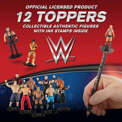 WWE Superstar Pencil Toppers Set of 12