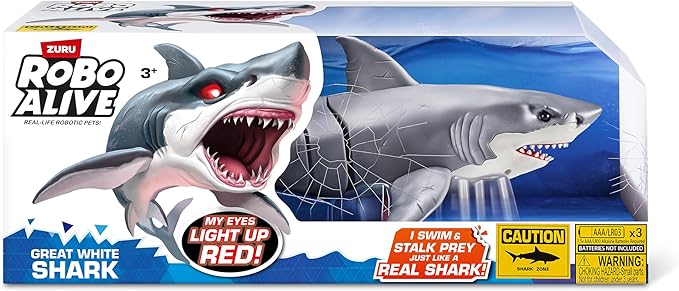 Robo Alive Great White Shark