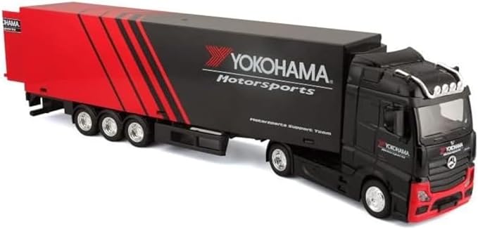 Bburago Street FIRE HAULERS with Trailer Die Cast Truck