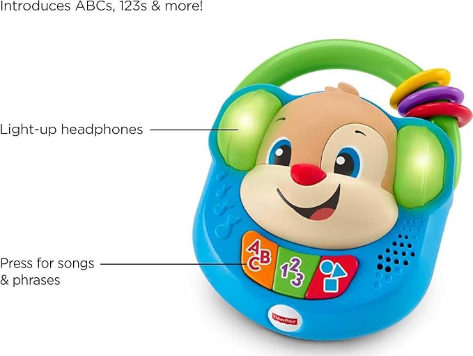 Fisher-Price Baby Learn Sing & Learn Music Player with Lights & Songs Fisher-Price Baby Learn Sing & Learn Music Player with Lights & Songs
