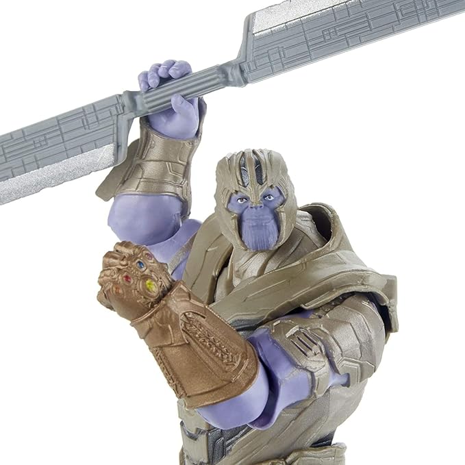Avengers Marvel Endgame Warrior Thanos Deluxe Figure Avengers Marvel Endgame Warrior Thanos Deluxe Figure