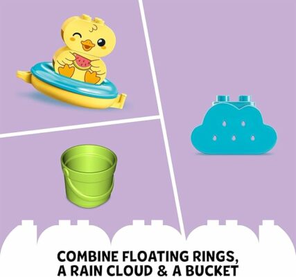 LEGO DUPLO Bath Time Fun Floating Animal Train Bathtub Water Toy