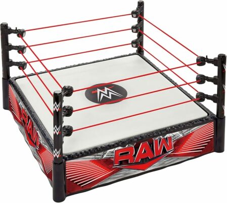 Mattel WWE Superstar Ring with Labels Main Event & RAW