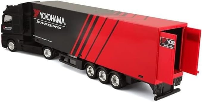 Bburago Street FIRE HAULERS with Trailer Die Cast Truck