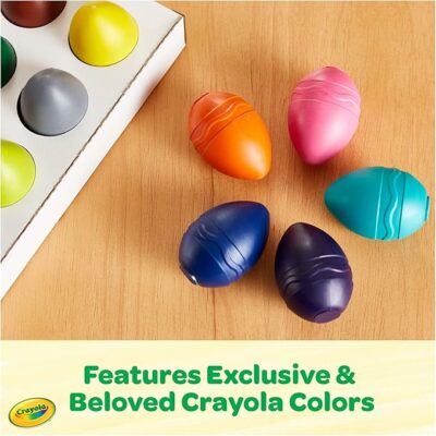 Crayola Large Egg Washable Crayons for Toddlers