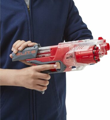 NERF Elite Disrupter Blaster 6 Dart Rotating Drum Slam Fire