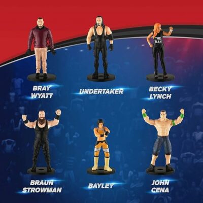 WWE Superstar Pencil Toppers Set of 12
