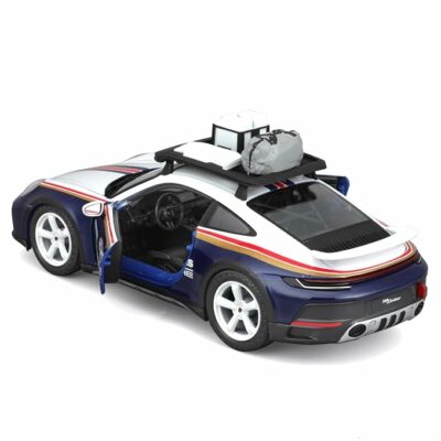 BBURAGO 1/24 Racing 2023 Porsche 911 Dakar