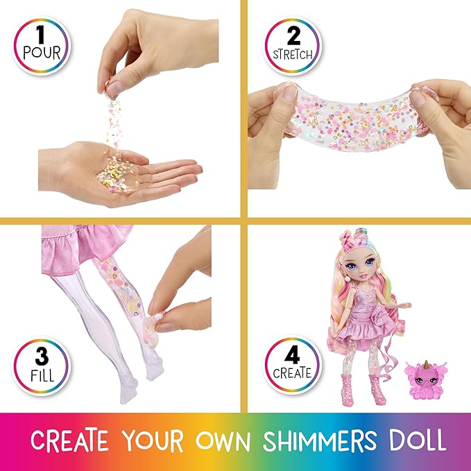 Rainbow Fashion Doll with Slime Kit Rainbow Fashion Doll with Slime Kit