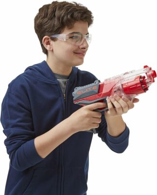 NERF Elite Disrupter Blaster 6 Dart Rotating Drum Slam Fire