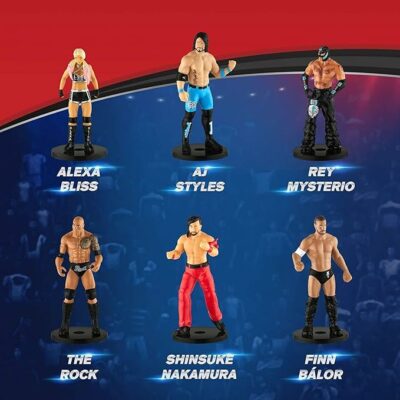 WWE Superstar Pencil Toppers Set of 12