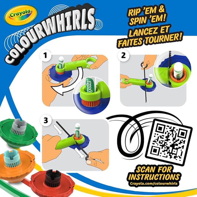 Crayola Colourwhirls 3ct Arts & Crafts for Kids Crayola Colourwhirls 3ct Arts & Crafts for Kids
