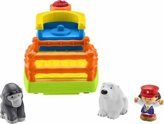 Fisher-Price Train Choo-Choo Zoo with Music Sounds Toy