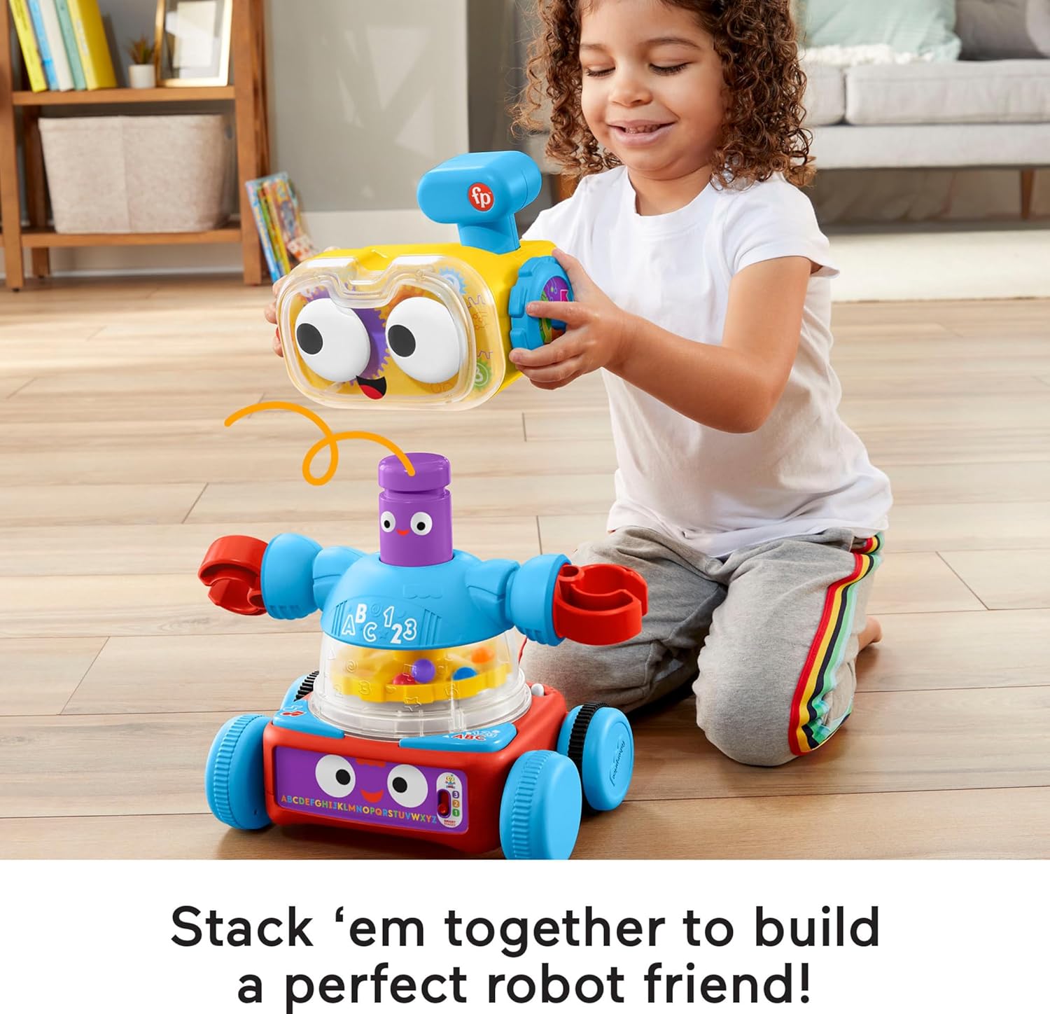 Fisher-Price Learning Bot with Music Lights & Smart Stages Content Fisher-Price Learning Bot with Music Lights & Smart Stages Content