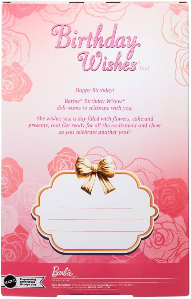 Barbie Signature Birthday Wishes Doll Barbie Signature Birthday Wishes Doll