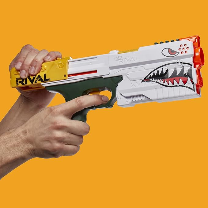 NERF Rival Kronos XVIII 500 Blaster Breech Load 5 Nerf Rival Rounds NERF Rival Kronos XVIII 500 Blaster Breech Load 5 Nerf Rival Rounds