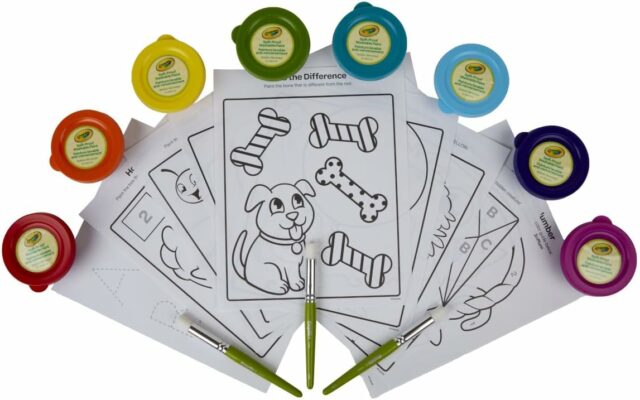 Crayola Spill Proof Paint Set Kit