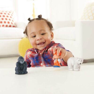 Fisher-Price Train Choo-Choo Zoo with Music Sounds Toy