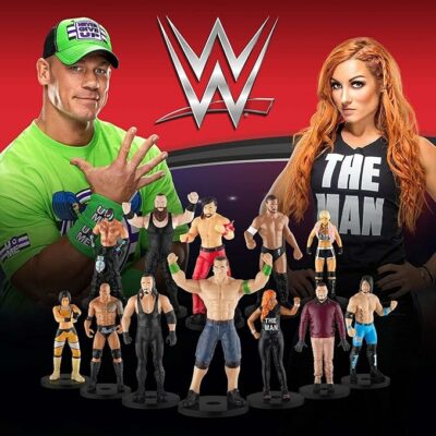 WWE Superstar Pencil Toppers Set of 12