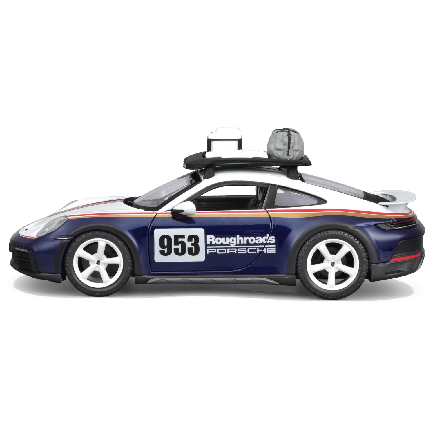 BBURAGO 1/24 Racing 2023 Porsche 911 Dakar BBURAGO 1/24 Racing 2023 Porsche 911 Dakar