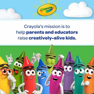 Crayola Large Egg Washable Crayons for Toddlers
