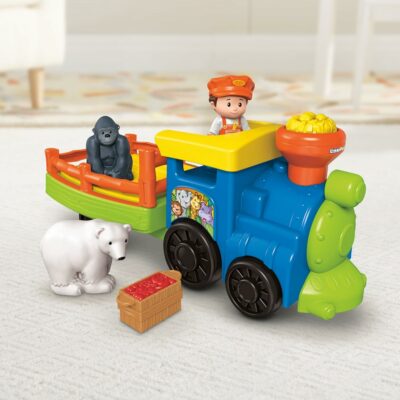 Fisher-Price Train Choo-Choo Zoo with Music Sounds Toy