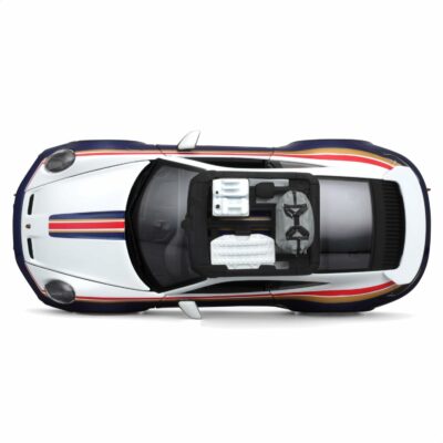 BBURAGO 1/24 Racing 2023 Porsche 911 Dakar