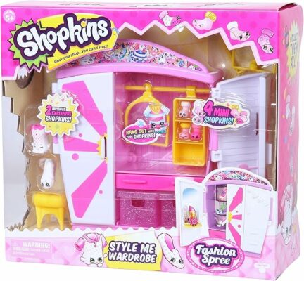 Shopkins Style Me Wardrobe Fashion Playset
