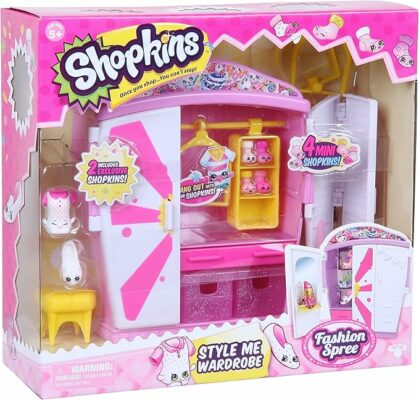 Shopkins Style Me Wardrobe Fashion Playset