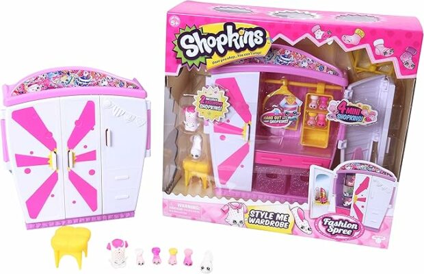Shopkins Style Me Wardrobe Fashion Playset