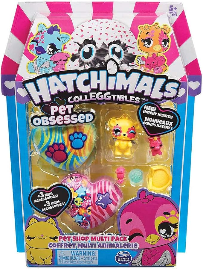 HATCHIMALS Pet Shop Multi Pack New Hatchy Hearts Styles