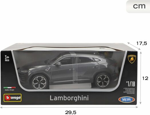 Bburago B18 118 Lamborghini Urus Grey
