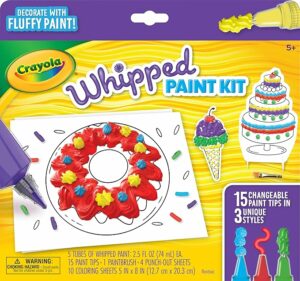 Crayola Whipped Puff Paint 3D Paint Set for Kids