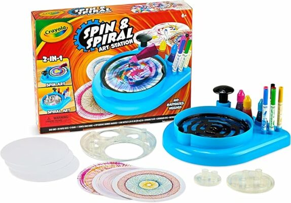 Crayola Spin & Spiral Art Station