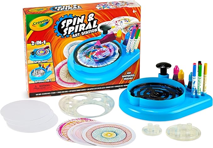 Crayola Spin & Spiral Art Station