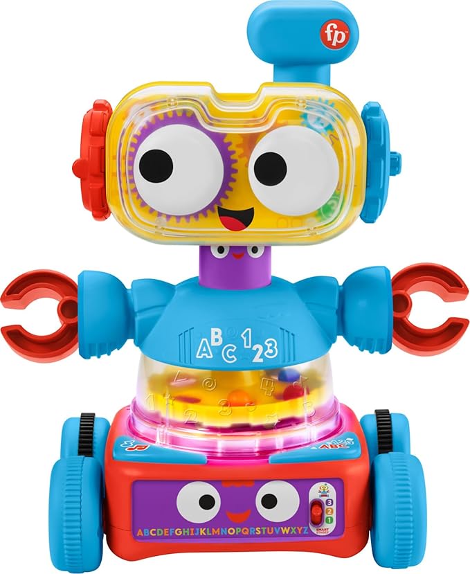 Fisher-Price Learning Bot with Music Lights & Smart Stages Content