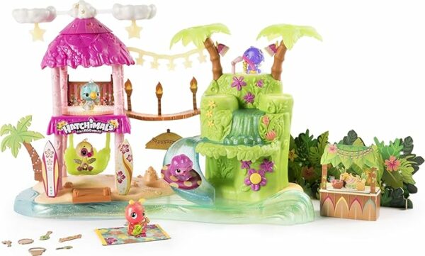 Hatchimals Tropical Party Playset with Lights and Sounds