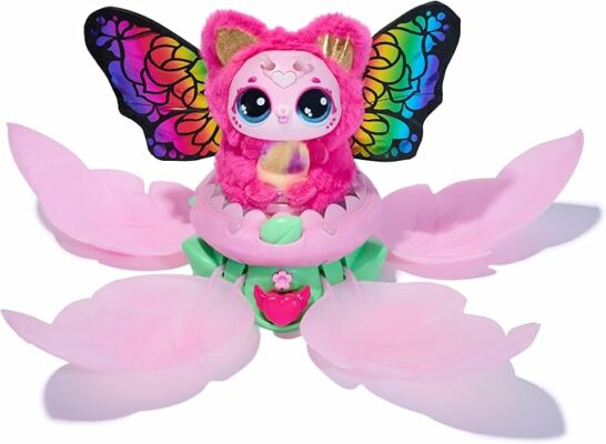 Hatchimals Bloomables Kittyfly Interactive Toy with Surprise