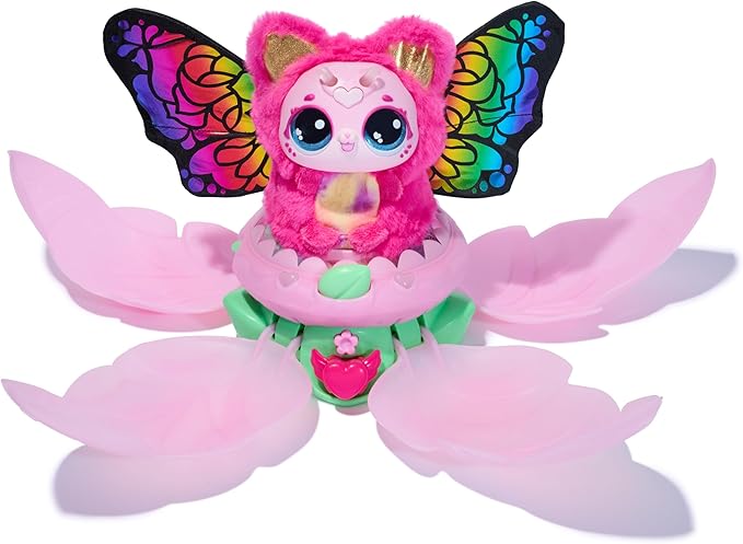 Hatchimals Bloomables Kittyfly Interactive Toy with Surprise
