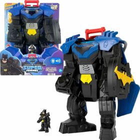 Fisher Price Imaginext DC Super Friends Batman Flight Mech with Lights Sounds Motion Action Figure