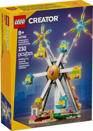 LEGO Creator Celebration Ferris Wheel with Fireworks Building Set