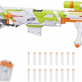 NERF Longstrike Modulus Toy Blaster with Barrel Extension
